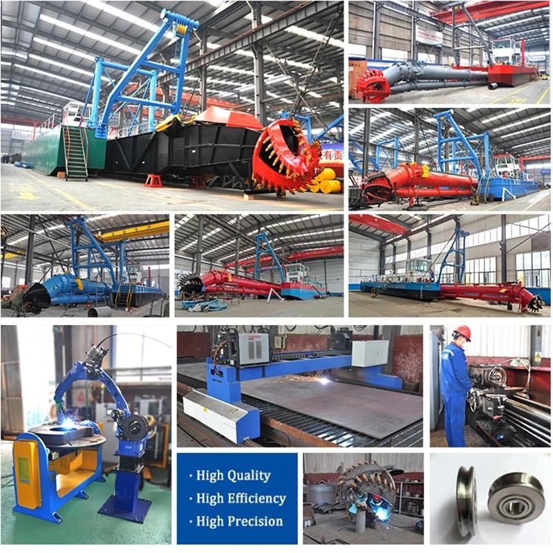Customized Diesel Engine 14 Inch Cutter Suction Dredger