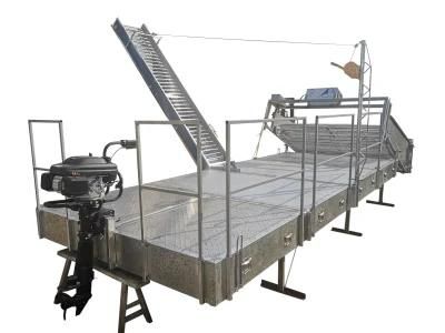 Automatic Aquatic Weed Cutting Machine