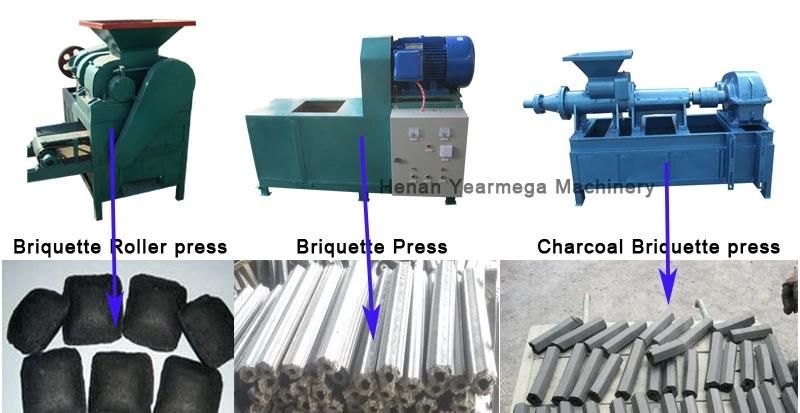 High Quality Charcoal Coal Stick Briquetting Press with Perfect Working Performance