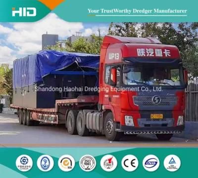 High Powered 650 Cutter Suction Dredger Vessel for Sea Hard Soil / Gravel Dredging in UAE