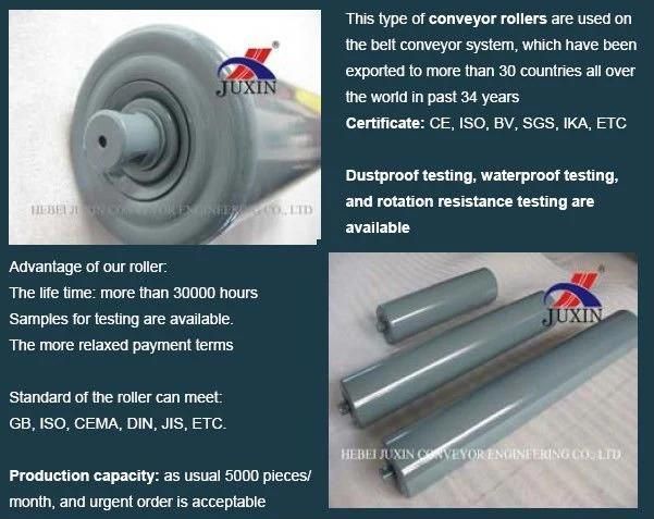 Belt Conveyor Accessory Conveyor Idler Roller with Frame