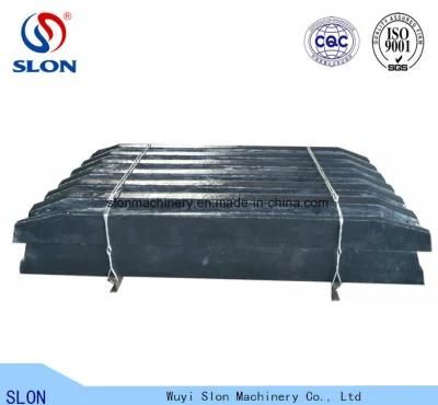 High Manganese Extec C10+ C12+ Jaw Crusher Spare Parts Fixed/Moving Jaw Plate