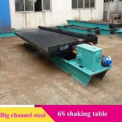 Multi Faction Channel Gold Shaking Table Use for Ore Recovery