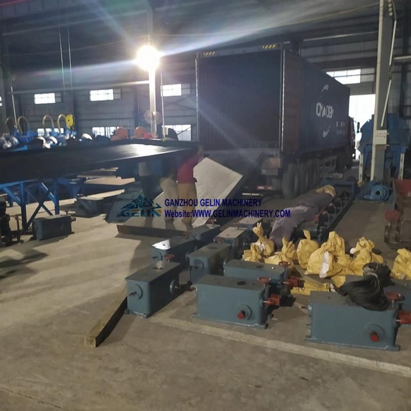 Mining Fine Gold Refining Concentrator Double Deck 6s Shaking Table