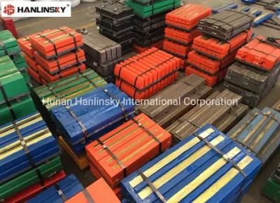 High Manganese Mn13cr2 Mn18cr2 Blow Bar for Impact Crushers by Experienced Chinese Foundry