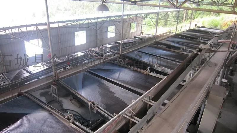 Multi Faction Channel Gold Shaking Table Use for Ore Recovery