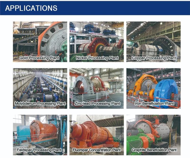 Mining Ore Wet Grinding Equipment Ball Mill Machine