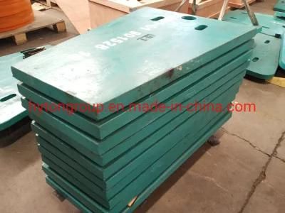 Mining Equipment Casting Parts Cheek Plate Production Plate Suit C63 C80 Jaw Crusher ...