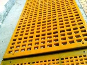 Modular Polyurethane Screen Mesh/PU Screen Panel for Vibrating Screen Used in Qurry ...