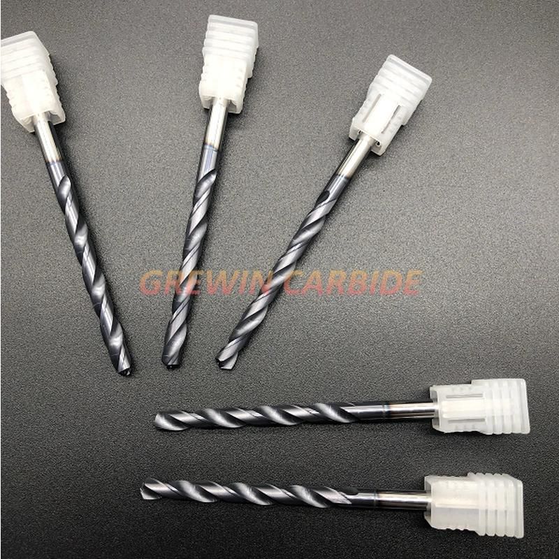 Gw Carbide Drilling Tool-Solid Carbide Drills with Two Coolant Holes