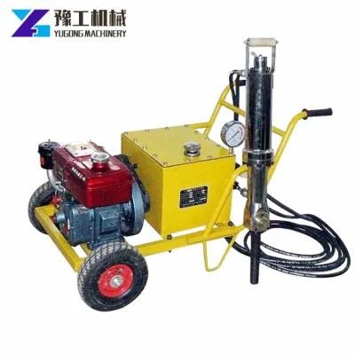 450mm Hydraulic Darda Hydraulic Rock Splitter Stone Splitting Machine