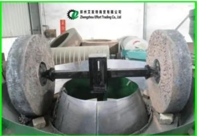 Wear-Resistant Wheel Mill Wet Pan Mill River Sand Rolling Machine