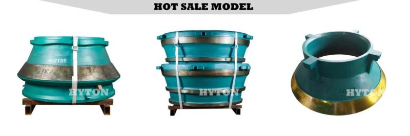High Quality Mantle Bowl Liner Suit 3655 Gyratory Crusher Wear Part Stone Machine Spare Parts