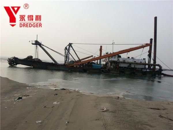 Clear Water Flow: 5000m3/Hour Cutter Suction Strict Quality Dredging Machine for Capital Dredging in Indonesia