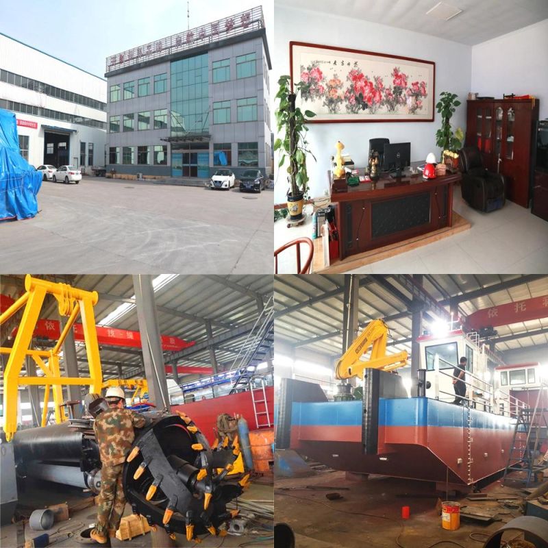 PLC Simens Cutter Suction Dredging Equipment with Underer Water Pump