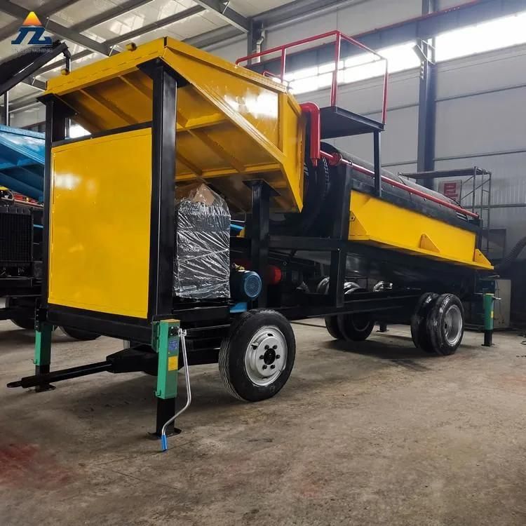 Gold Refinery Trommel Washing Plant Machine for Gold Panning Project
