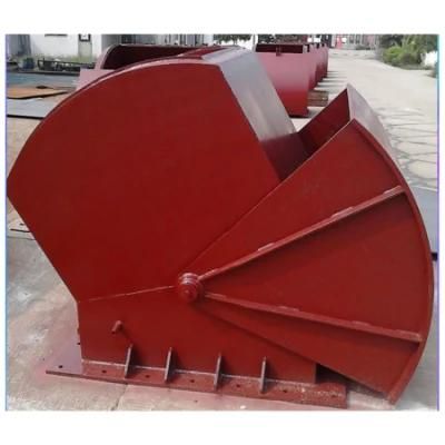 Mining Four Way Diverter Valve Pneumatic Motorized Diverting Gate for Materials ...