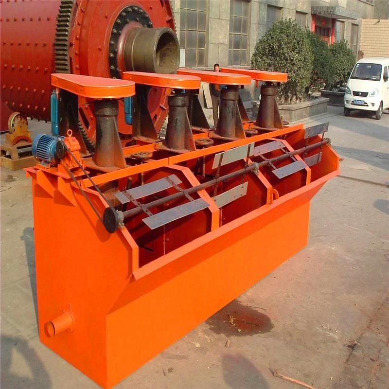Zinc and Copper Ore Separation Use Flotation Cell Machine