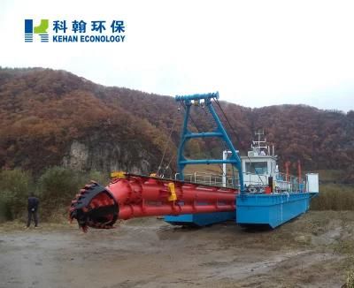 Factory Cutter Suction River Sand Dredger for Inland River Cleaning