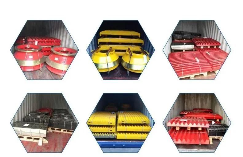 High Manganese Steel Wear Rock Crusher Parts Jaw Plate
