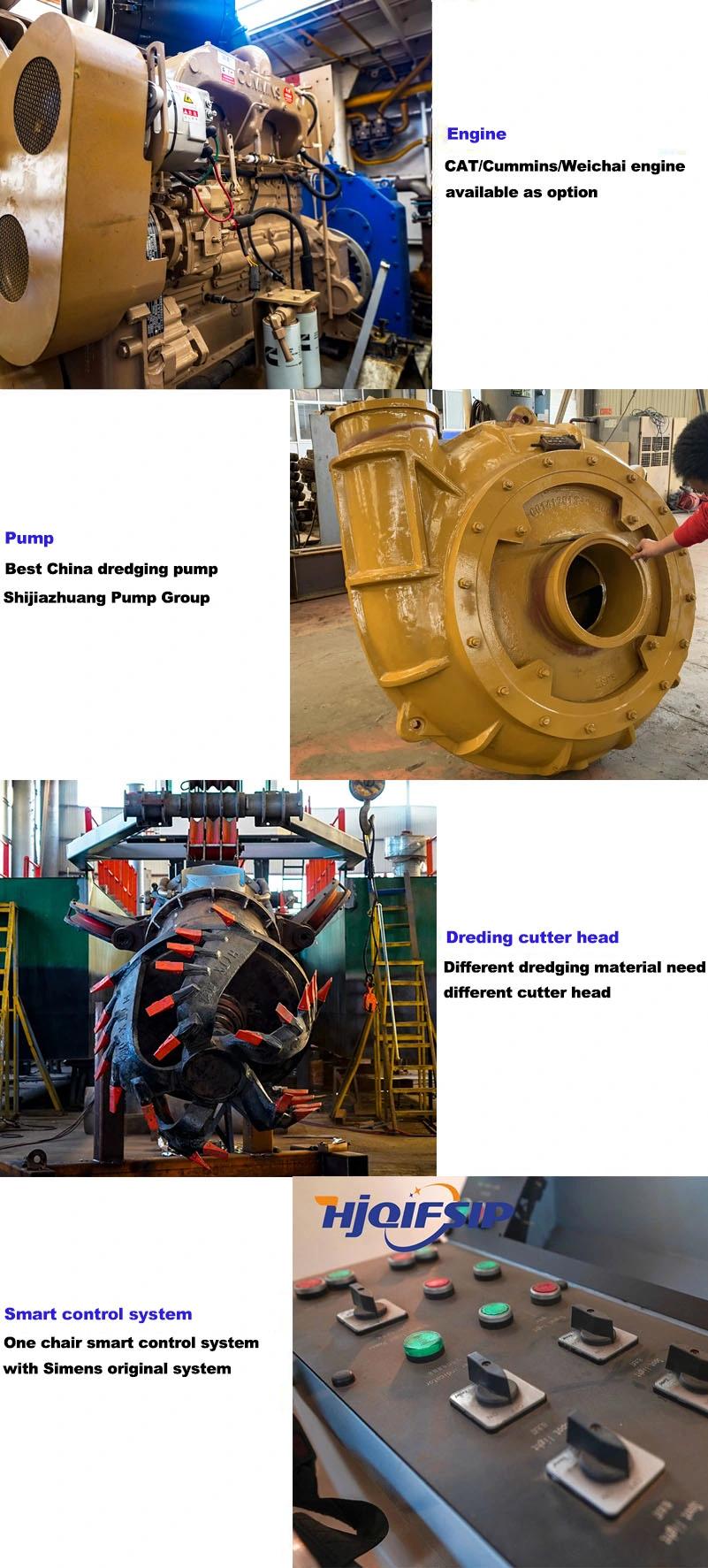 China 26/24 Inch Cutter Suction Dredger / Big Capacity Dredger