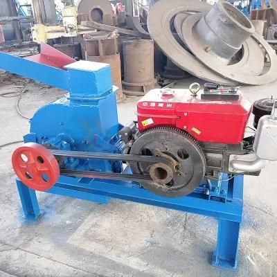 Gold Hammer Crusher Mill with Diesel Engine, Mobile Portable Hammer Mill