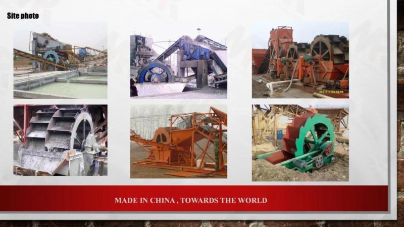 Traditional Design Xsd Series Wheel Sand Washers for River Stone Crushing Plant