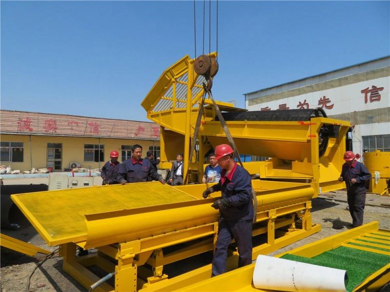 China Gold Mining Equipment Magnetic Gold Machine Gold Wash Plant
