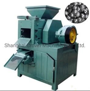 Roller Press Mineral Powder BBQ Charcoal Coal Dust Briquette Machine Price