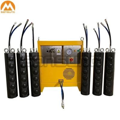 Electrical and Diesel Power Station Hydraulic Rock Splitter with Piston Bar Wedges for ...