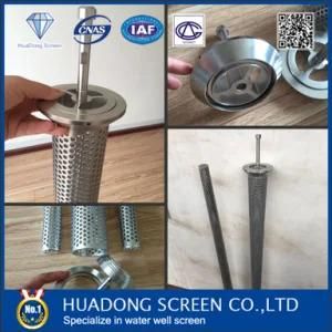 10-50micron Perforated Slotted Drilling Pipe Screen for Oil Sand Filter