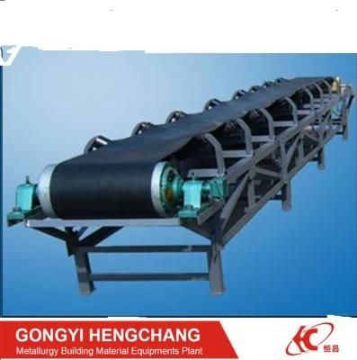 Long Distance Bulk Material Rubber Belt Conveyor