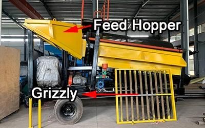 Africa Popular Mobile Diamond Small Scale Wholesale Mining Equipment