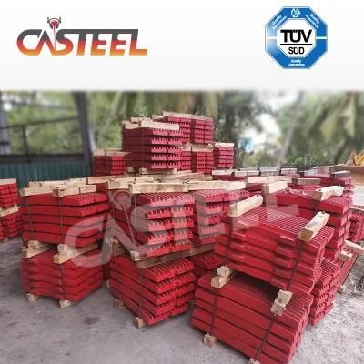 Shanbao PE400X600 Jaw Crusher Parts, Side Plates Jaw Plates