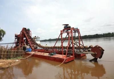 100 M&sup3; Bucket Chain Gold Mining Equipment/Dredger/Dredging Machine