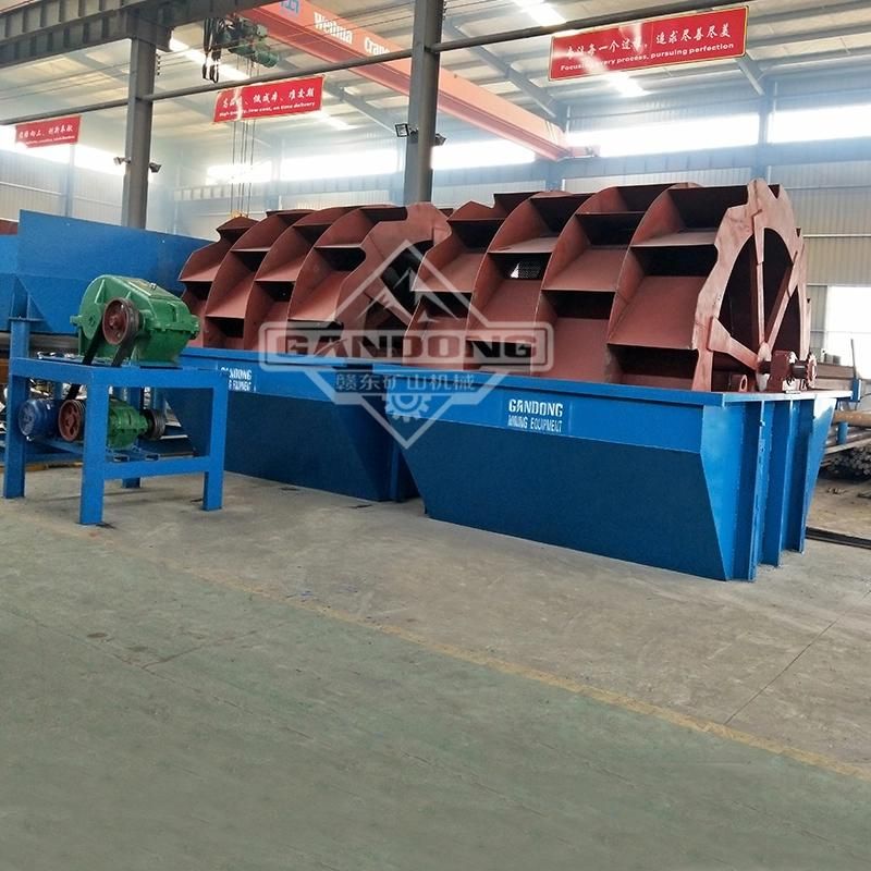 Sand Washing and Dewatering Machine for Control of The Flow of Sand in Concrete