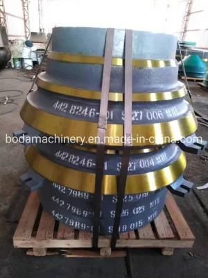 Sandvik CS660 Cone Crusher Spare Parts Mantle and Bowl Liner