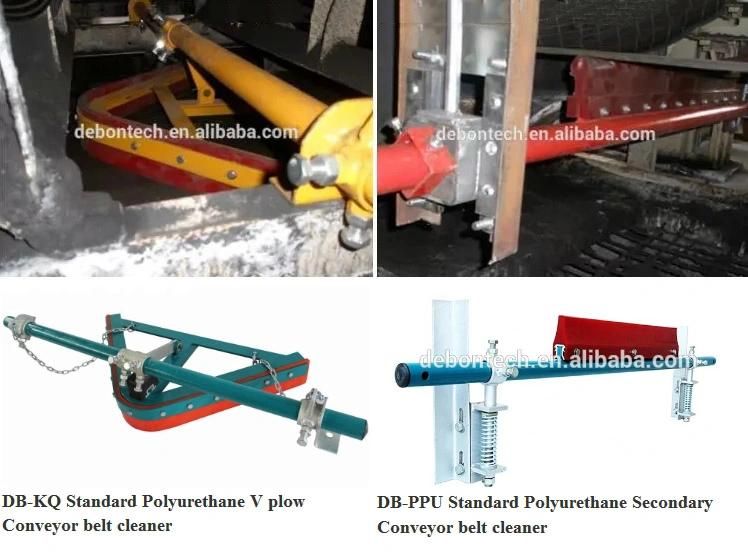 Belt Width 500-2400mm Secondary Conveyor Belt Scraper Cleaner