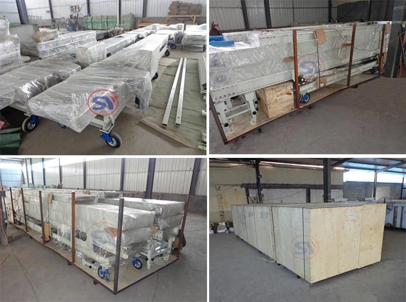 Portable Manual Gravity Roller Conveyor with Worktable