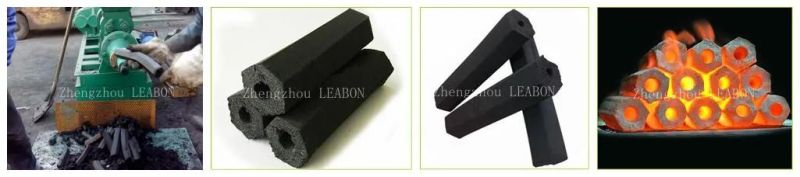 Automatic Charcoal Dust Briquette Press Machine Extruder Machine