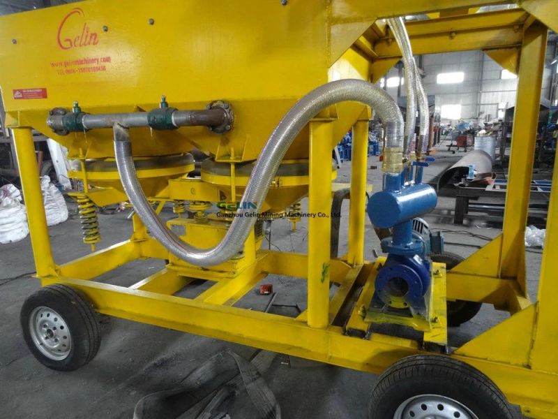 Mineral Washing Screening Mobile Gold and Diamond Washing Plant