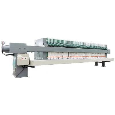 Hydraulic Filter Press Frame Filter Press Plate Filter Press Machine