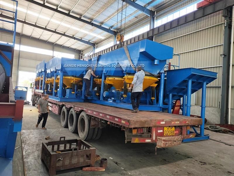 Saving Water 30-40% Than Ordinary Jig Mineral Processing Jig Separator