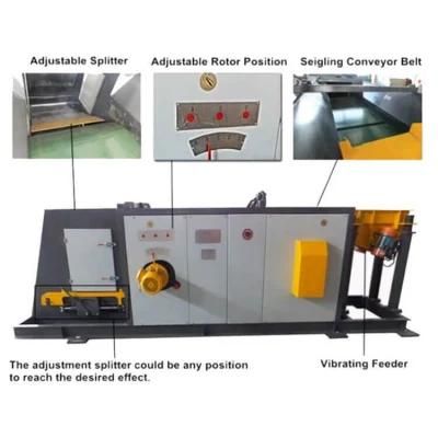 High Quality Effect Eccentric Eddy Current Separator Sorting Scrap Waste Garbage Recycling ...