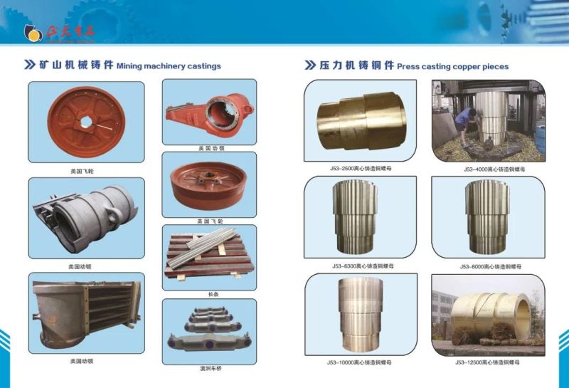 Iron Cast Bearing Housing for Screening Machinery