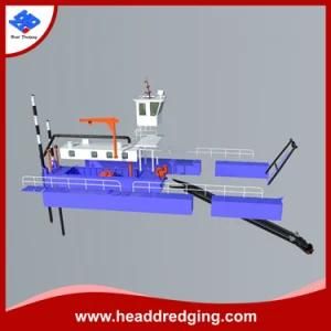 Cheap Price Cutter Suction River Sand Dredger for Dredging Sand
