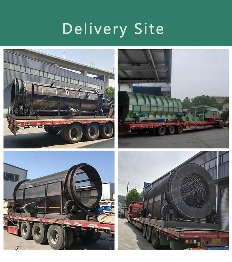 Factory Wholesales Sand Gravel Sieving Small Trommel Screen Price