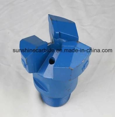 Three-Blade Drag Drill Bit Fishtail Bits Drilling Teeth for Well Drilling