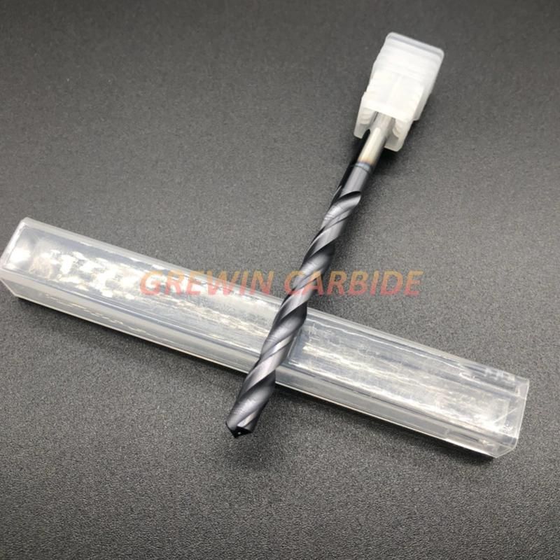 Gw Carbide Drilling Tool-Solid Carbide Drills with Two Coolant Holes