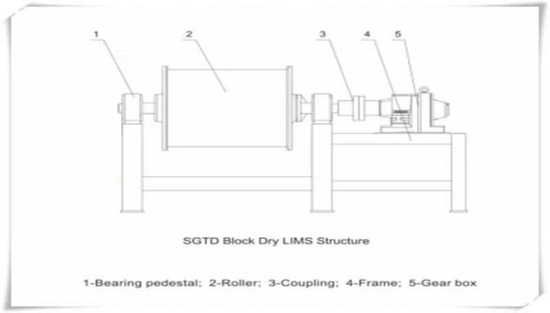 Supplier Price Hot Sale Dry Type Magnetic Material Separator for Iron Remover